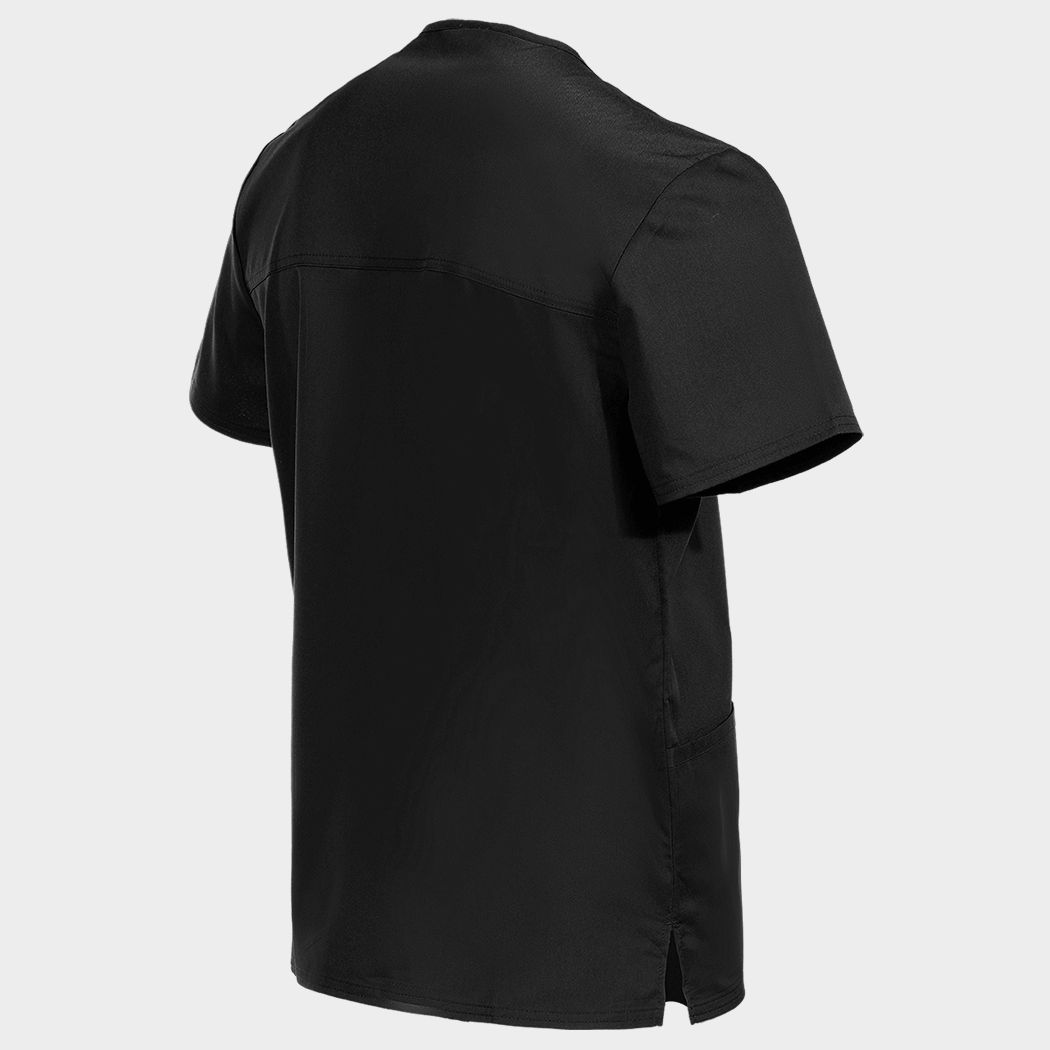Tunică medicală de bărbat CHEROKEE V-NECK NEGRU WWE670