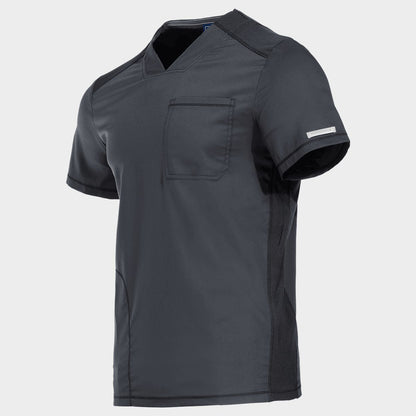 Tunică medicală de bărbat CHEROKEE V-NECK GRI WWE603