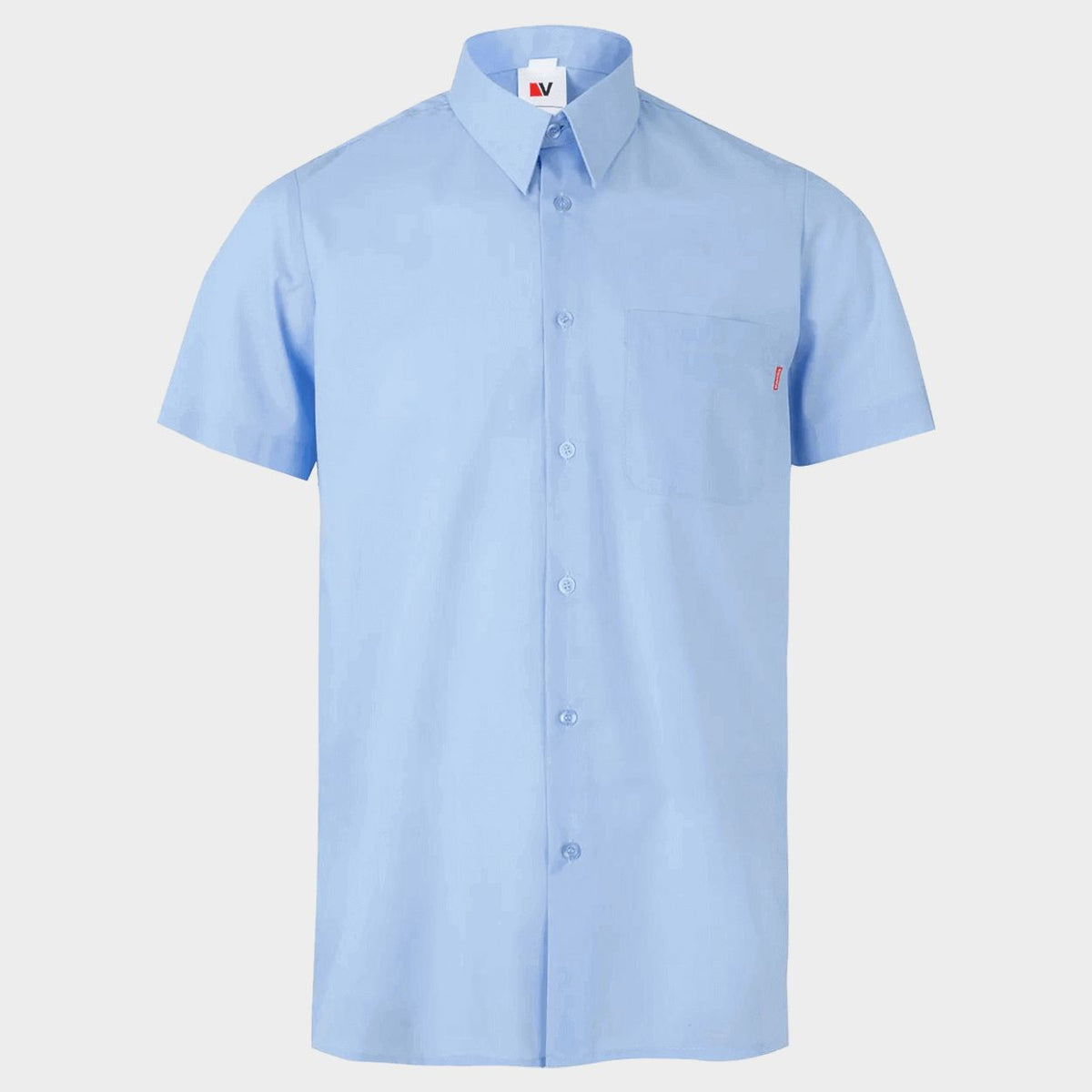 Cămașă cu mânecă scurtă de bărbați VELILLA LIGHT BLUE