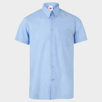 Cămașă cu mânecă scurtă de bărbați VELILLA LIGHT BLUE