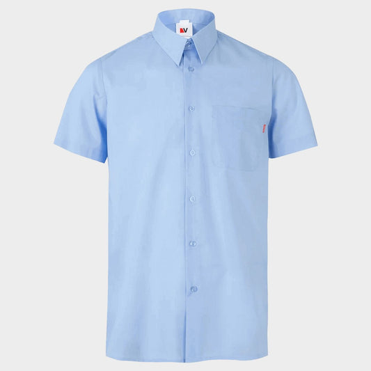 Cămașă cu mânecă scurtă de bărbați VELILLA LIGHT BLUE