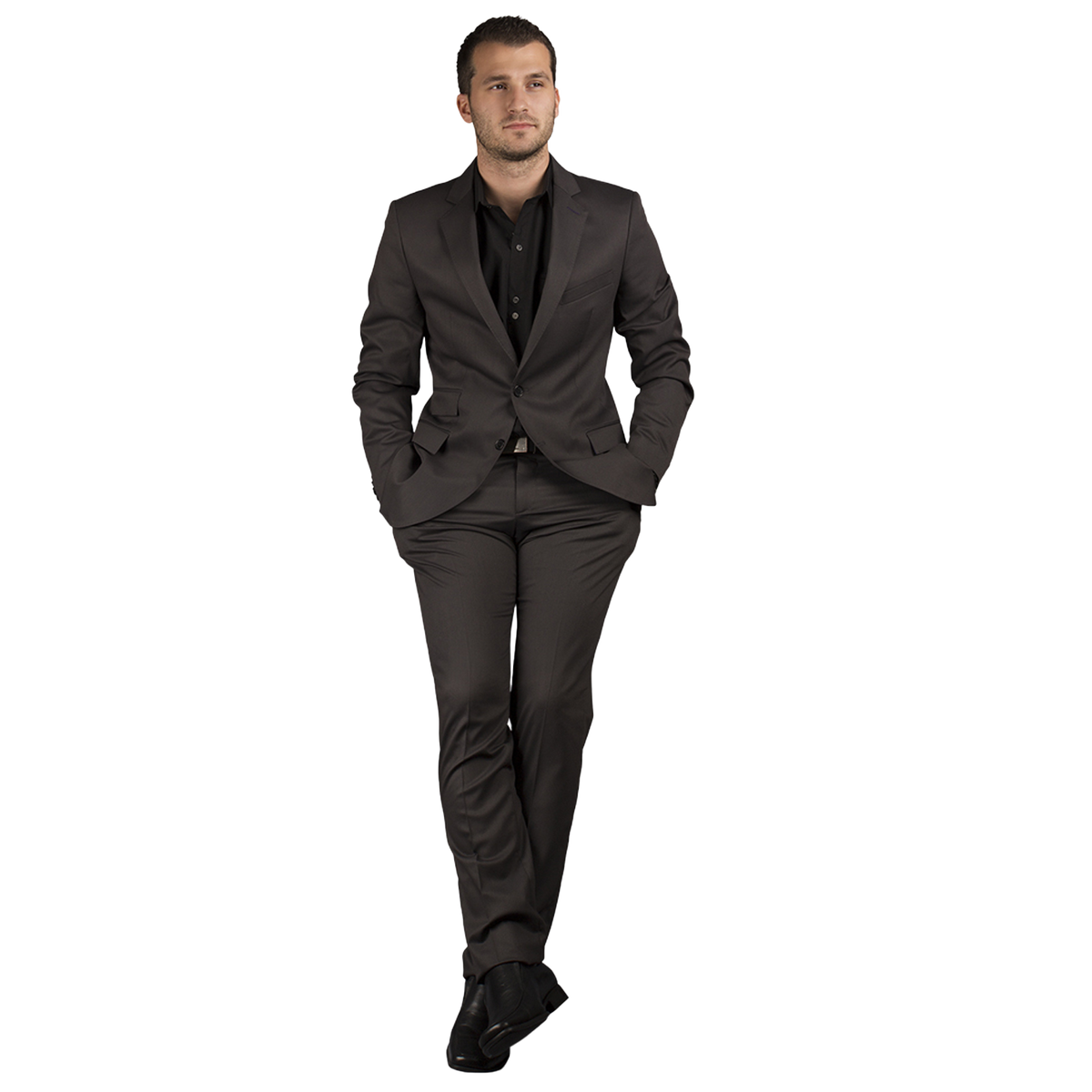 Pantaloni pentru bărbați BEUNIQUE RAGE GRI INCHIS
