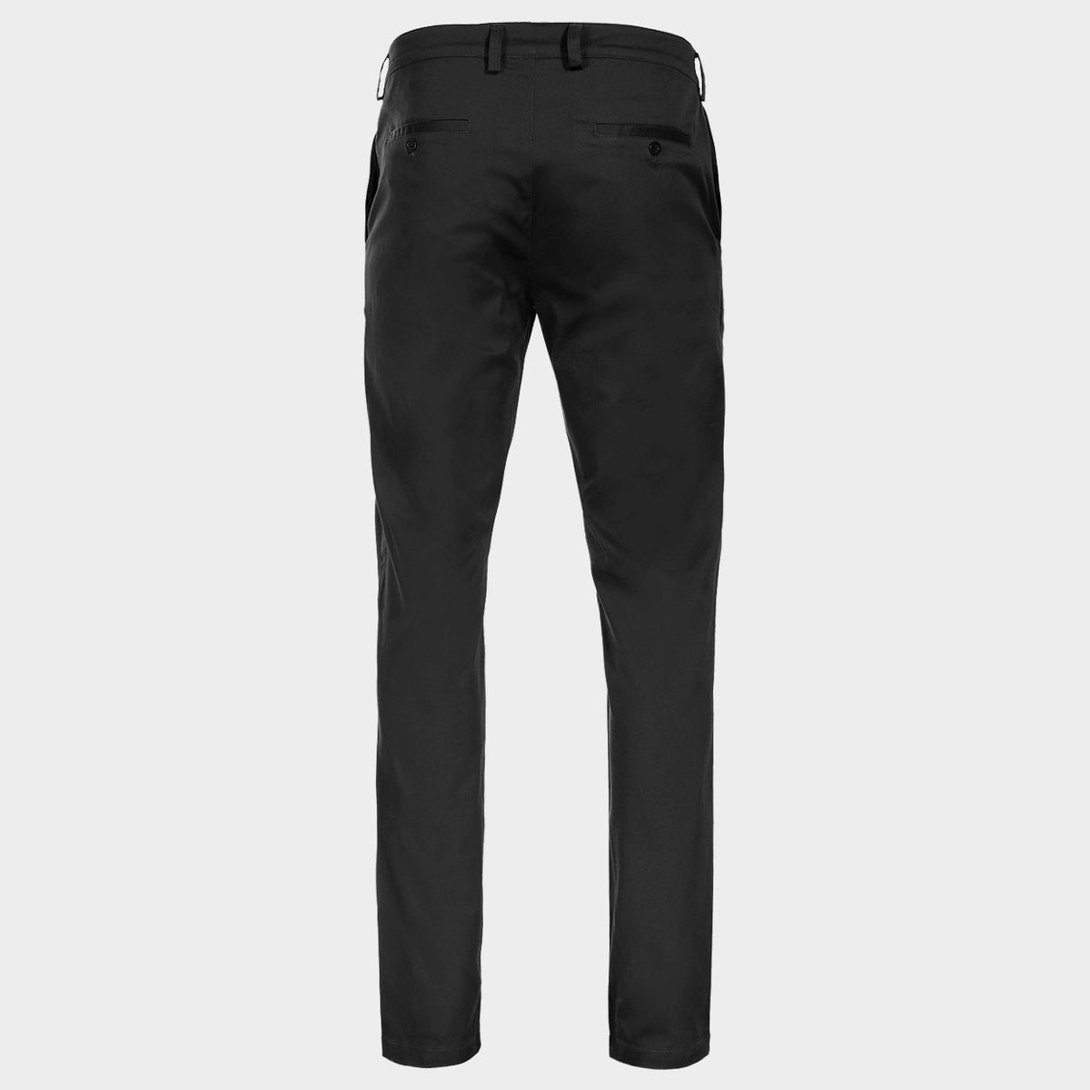 Pantaloni costum de bărbați STENSO CHINO NEGRU