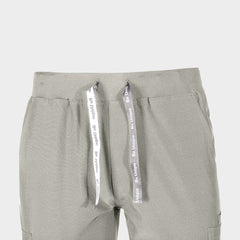NOBBY STRAIGHT LIGHT GREY Pantaloni