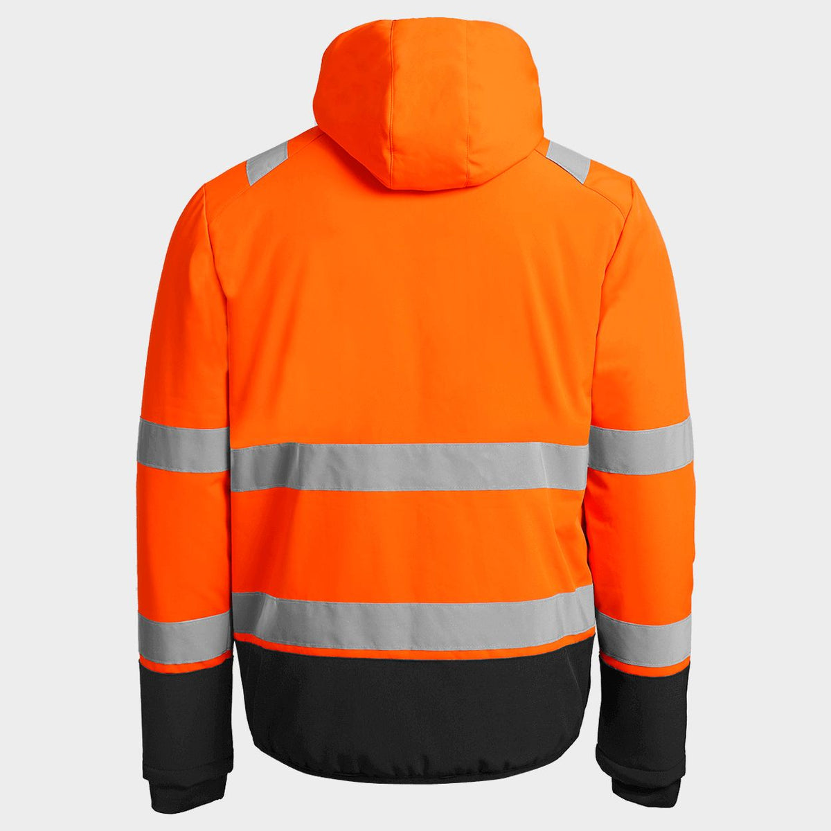 Jachetă de lucru căptușită STENSO REEF PAD HV SOFTSHELL ORANGE