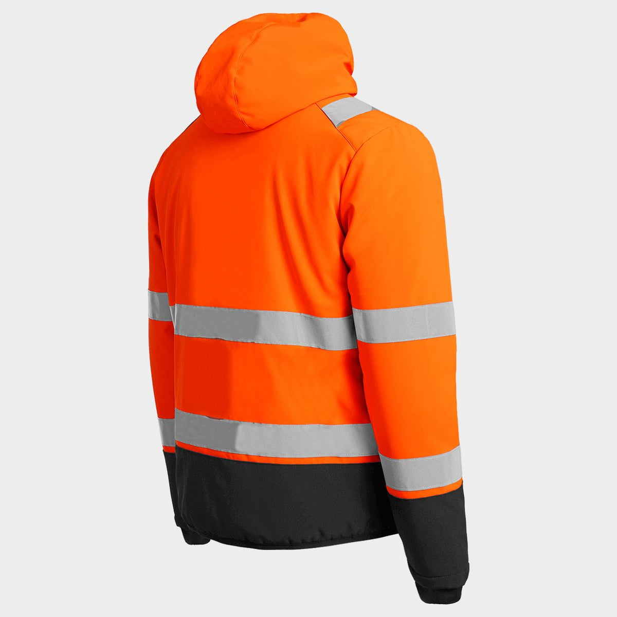 Jachetă de lucru căptușită STENSO REEF PAD HV SOFTSHELL ORANGE