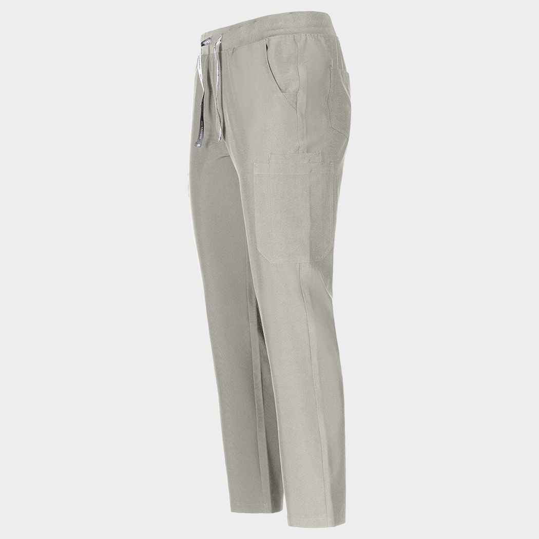 Pantaloni BEUNIQUE NOBBY STRAIGHT LIGHT GREY