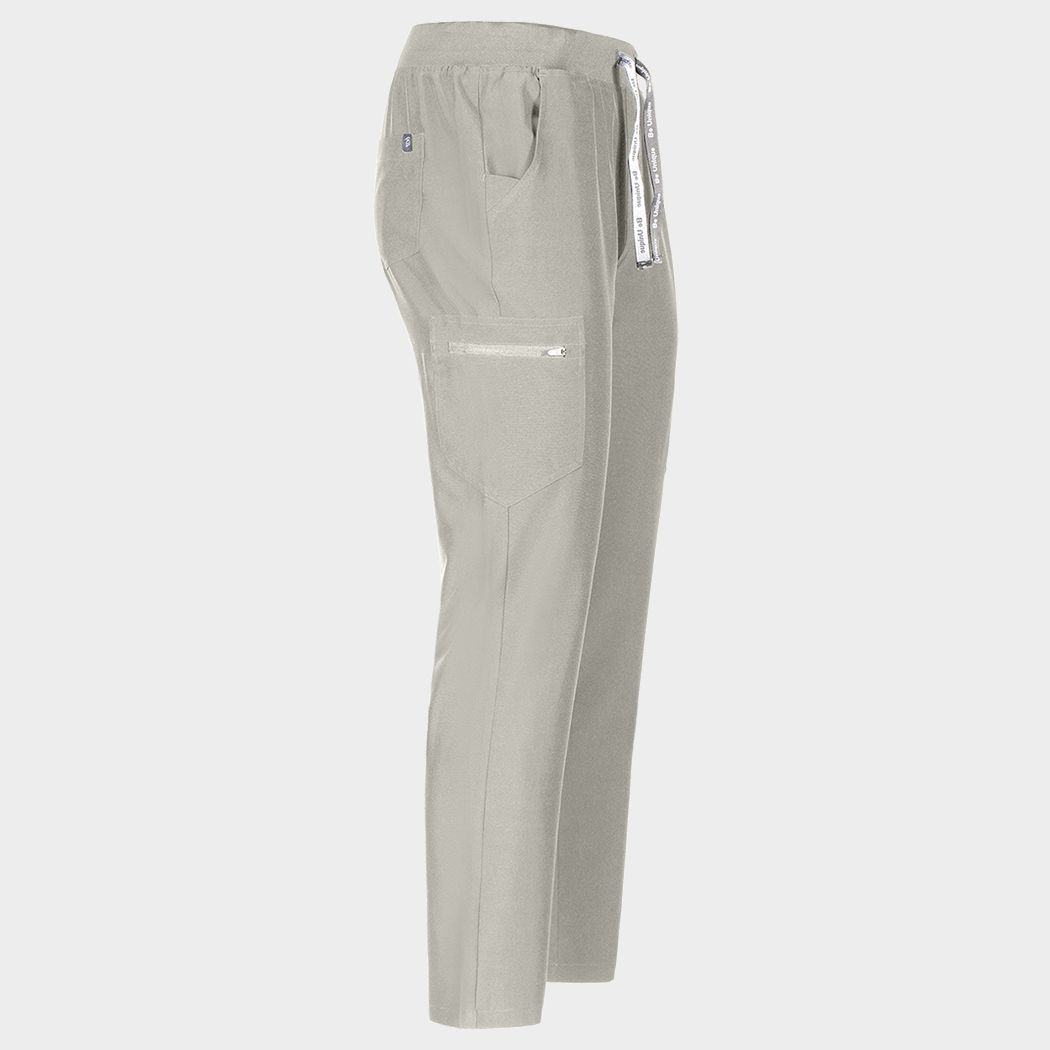 Pantaloni BEUNIQUE NOBBY STRAIGHT LIGHT GREY