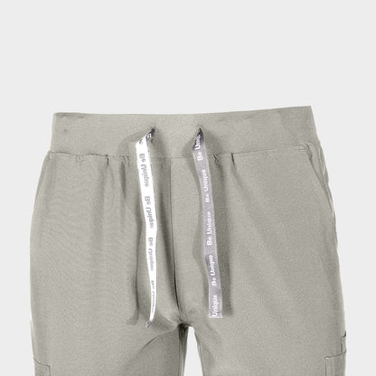 Pantaloni BEUNIQUE NOBBY STRAIGHT LIGHT GREY