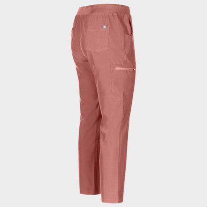 Pantaloni BEUNIQUE NOBBY STRAIGHT MAUVE