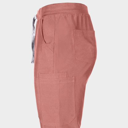 Pantaloni BEUNIQUE NOBBY STRAIGHT MAUVE