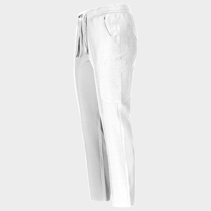 Pantaloni BEUNIQUE NOBBY STRAIGHT WHITE