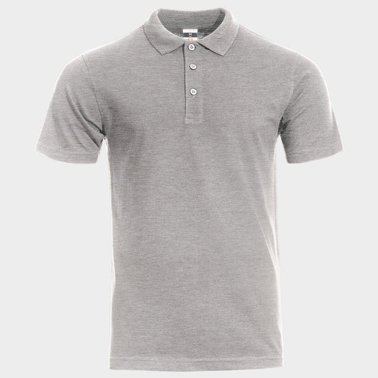 Tricou polo STENSO NAOS GRAY MELANGE