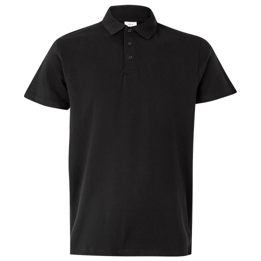 Tricou cu guler VELILLA NEGRU