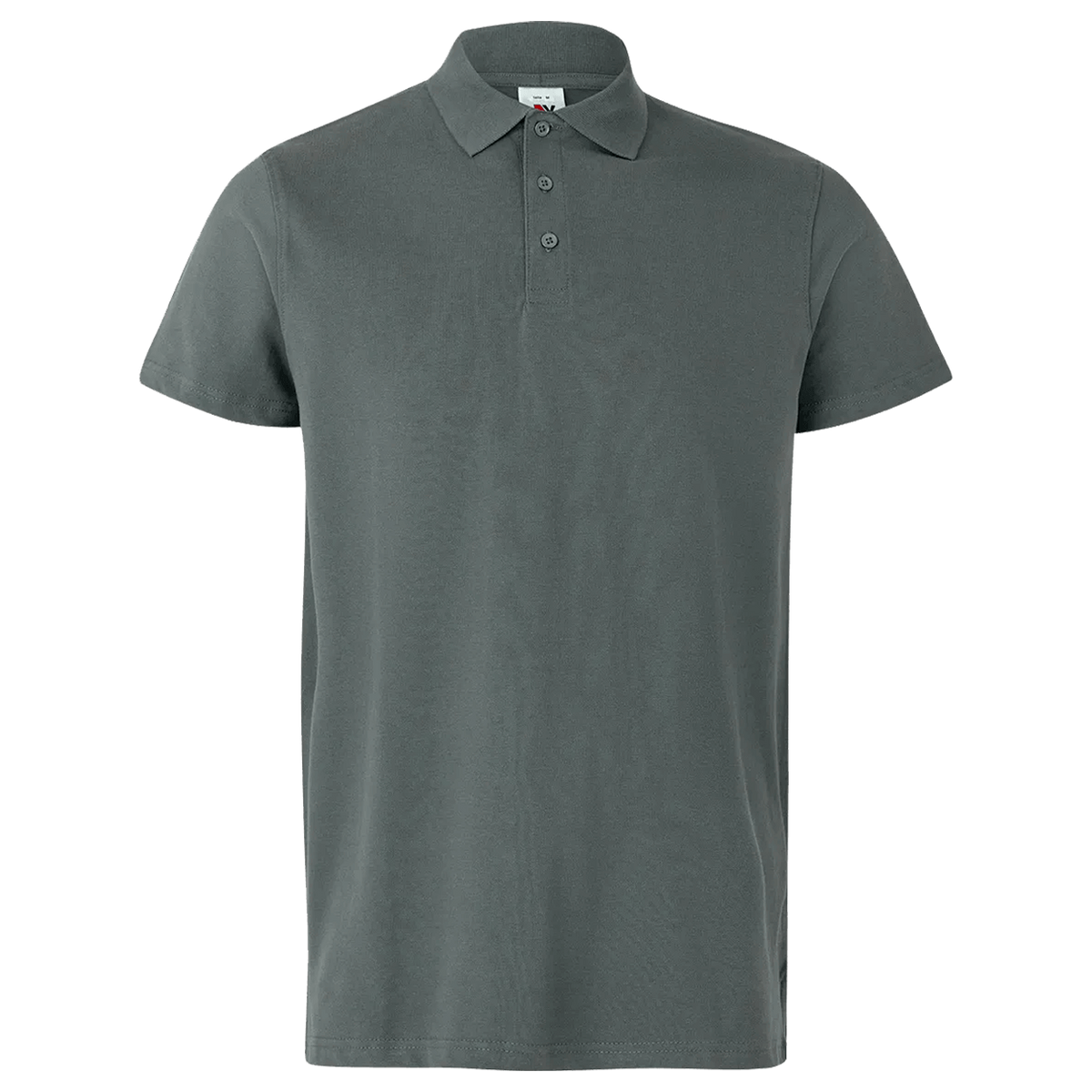 Tricou cu guler VELILLA GRI