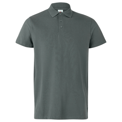 Tricou cu guler VELILLA GRI