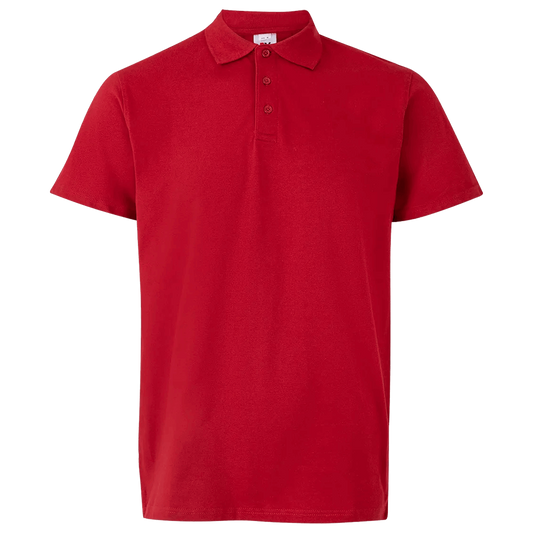 Tricou cu guler VELILLA ROȘU
