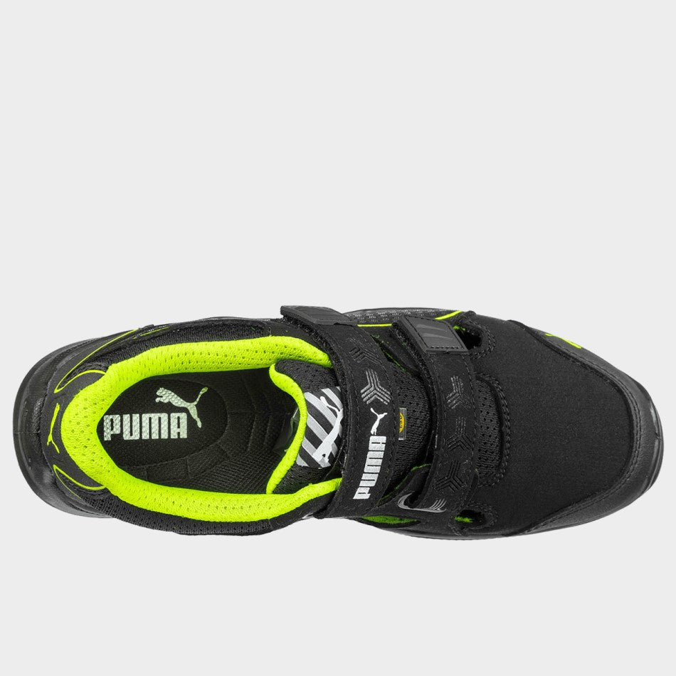 Pantofi de protectie PUMA NEODYME GREEN LOW S1P ESD SRC