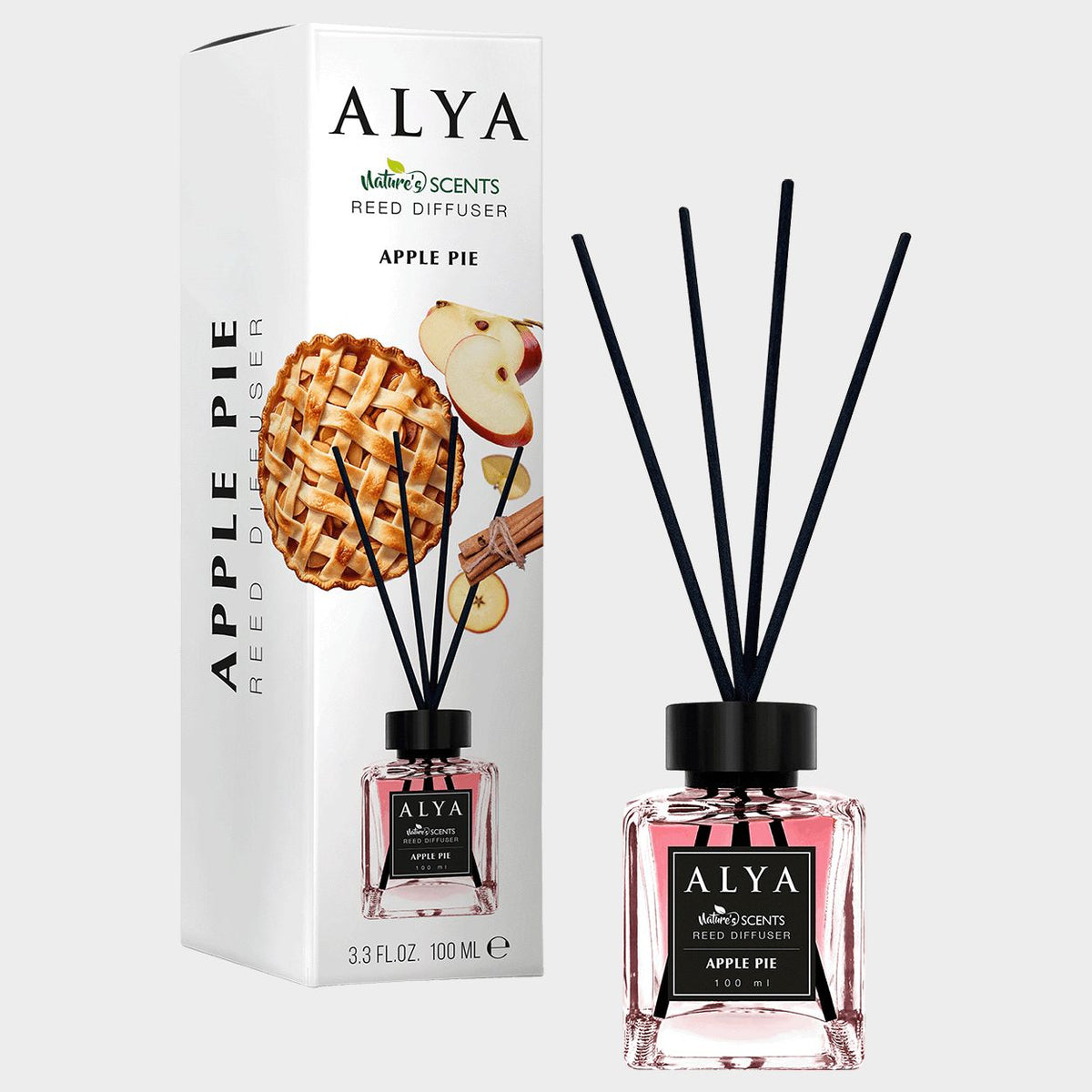Difuzor cu bețișoare STENSO ALYA REED DIF Apple pie