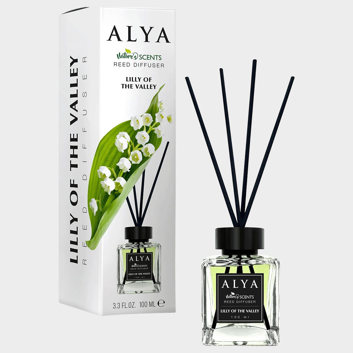 Difuzor cu bețișoare STENSO ALYA REED DIF Lilly of the Valley