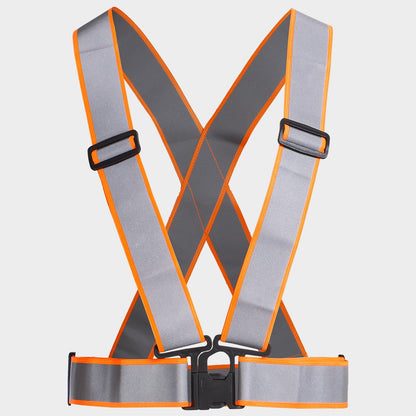 Centură reflectorizantă tip ham STENSO REFLECTIVE ELASTIC 2.0 HV ORANGE