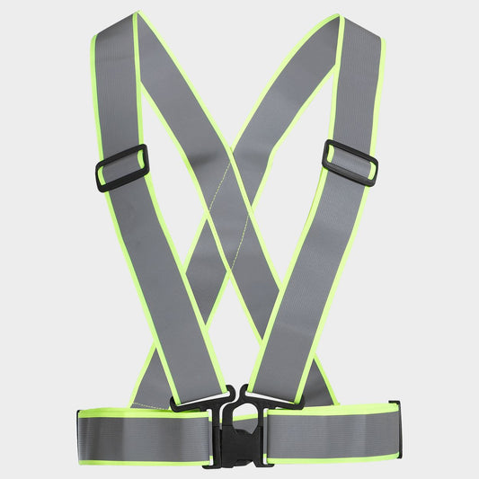 Centură reflectorizantă tip ham STENSO REFLECTIVE ELASTIC 2.0 HV YELLOW