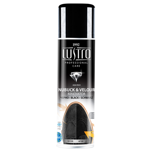 Spray renovator pentru nubuc și piele velur - negru STENSO DL