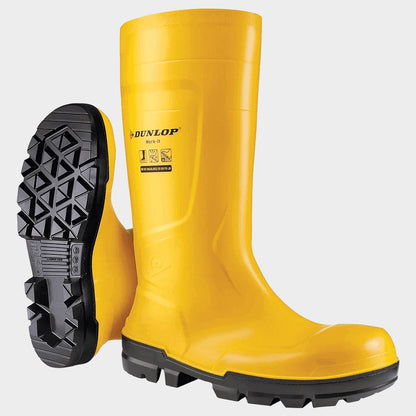 Cizme de siguranță DUNLOP WORK-IT S5 YELLOW
