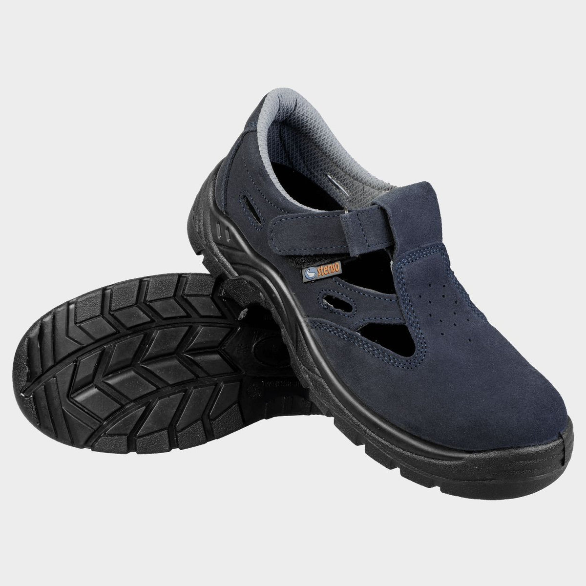 Sandale de protecție STENSO TOUAREG SANDAL VINTAGE NAVY S1
