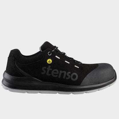 Pantofi de lucru STENSO JETT BLACK LOW MF S1PL MF ESD