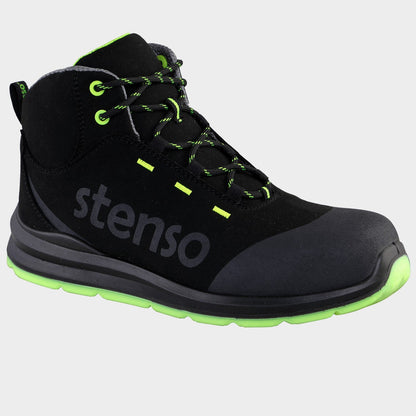 Pantofi de lucru STENSO JETT GREEN ANKLE MF S3