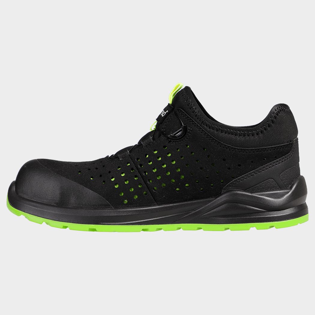 Pantofi de siguranță STENSO JETT S1PS ESD NEGRU/VERDE