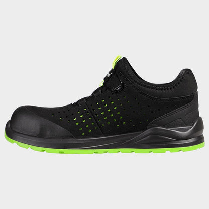 Pantofi de siguranță STENSO JETT S1PS ESD NEGRU/VERDE