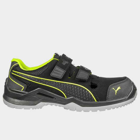 Pantofi de protecție PUMA NEODYME GREEN LOW S1P ESD SRC