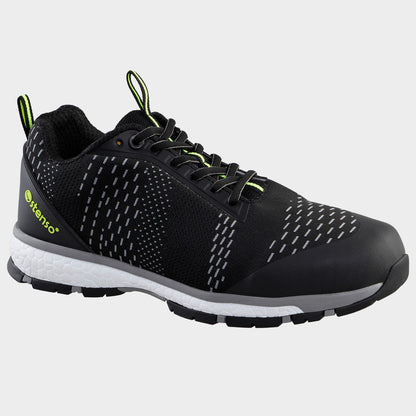 Pantofi de lucru STENSO REVOLT CROSS BLACK S1PS MF ESD SR