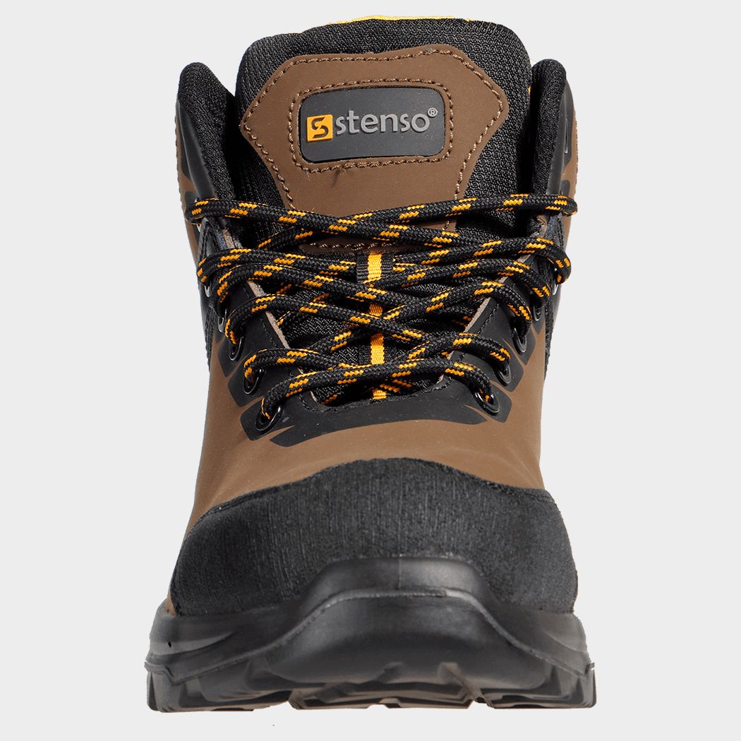 Pantofi înalți STENSO RULER MID O2 SR BROWN/BLACK