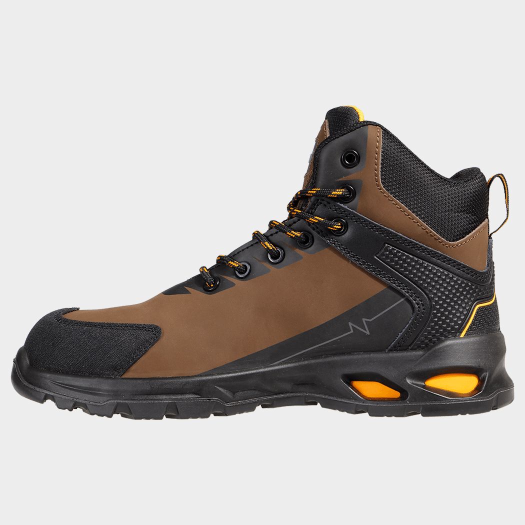 Pantofi de lucru STENSO RULER S3S SR BROWN/BLACK
