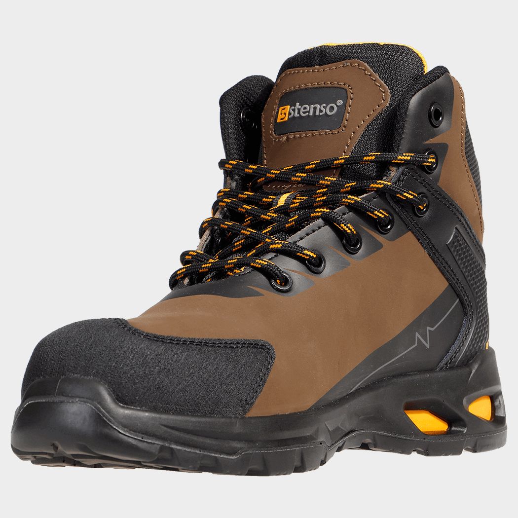 Pantofi de lucru STENSO RULER S3S SR BROWN/BLACK