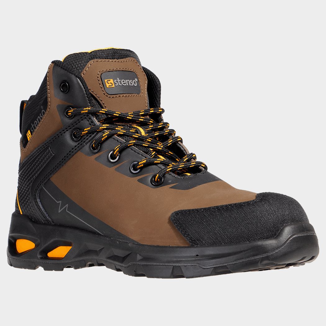 Pantofi de lucru STENSO RULER S3S SR BROWN/BLACK