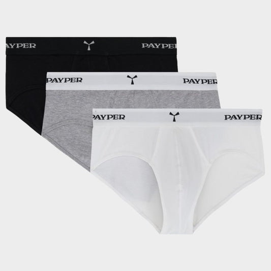 Lenjerie intimă 3 buc. PAYPER HARRISON BLACK/GREY/WHITE