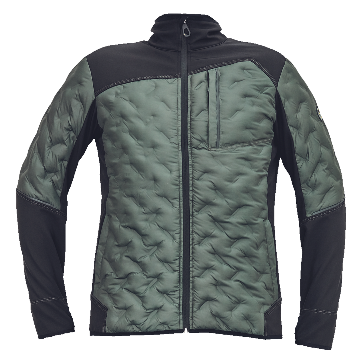 Jachetă softshell CERVA NEURUM VERDE ÎNCHIS
