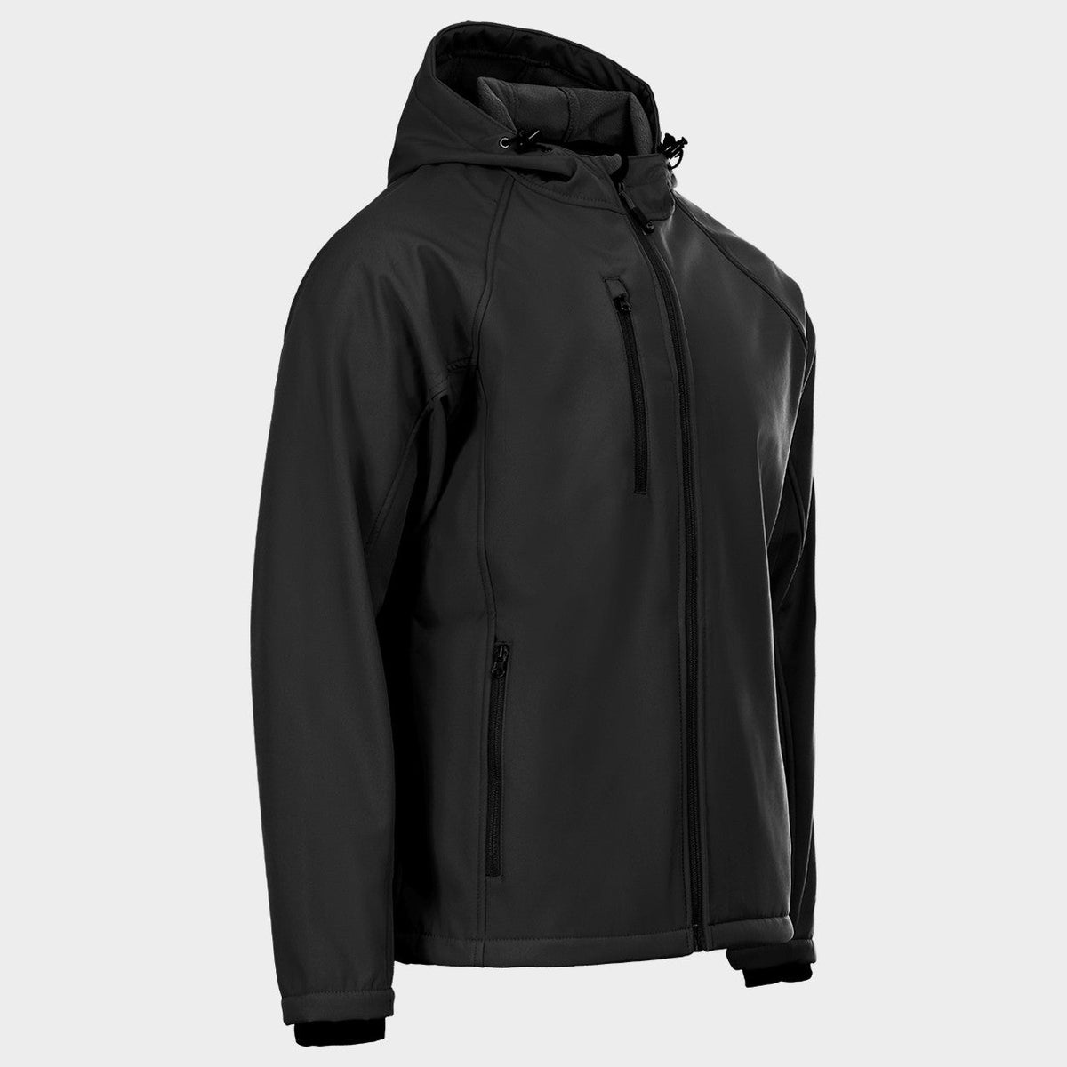Jachetă softshell STENSO REEF NEGRU