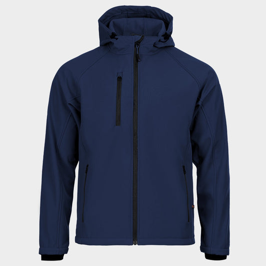 Jachetă softshell STENSO REEF ALBASTRU MARIN