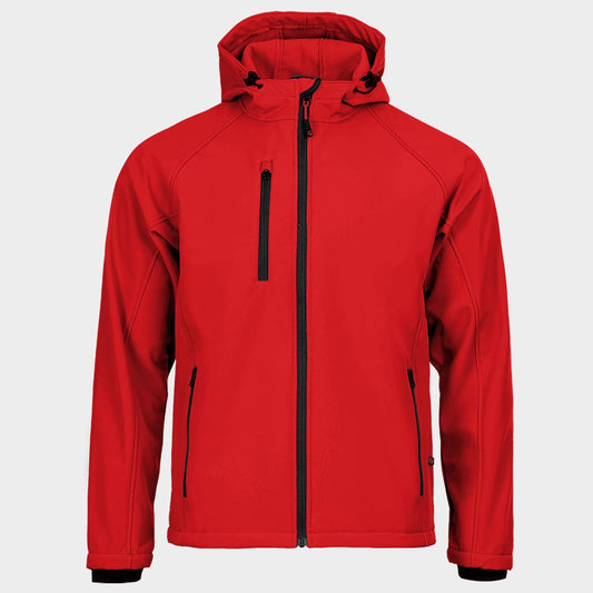 Jachetă softshell STENSO REEF ROȘU