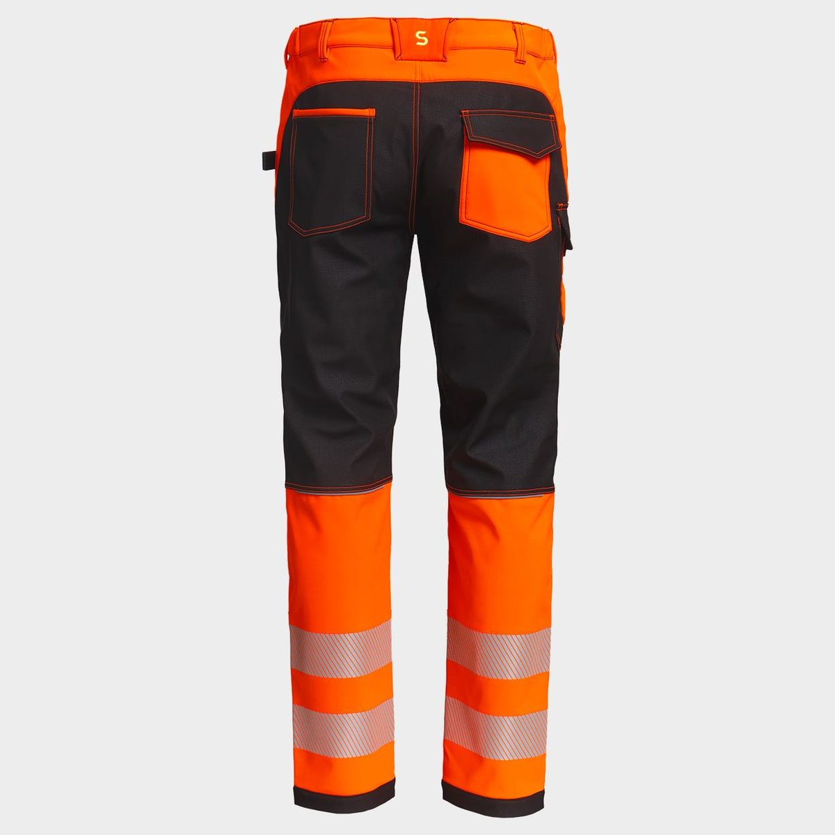 Pantaloni softshell STENSO PRISMA 2.0 HV ORANGE/BLACK