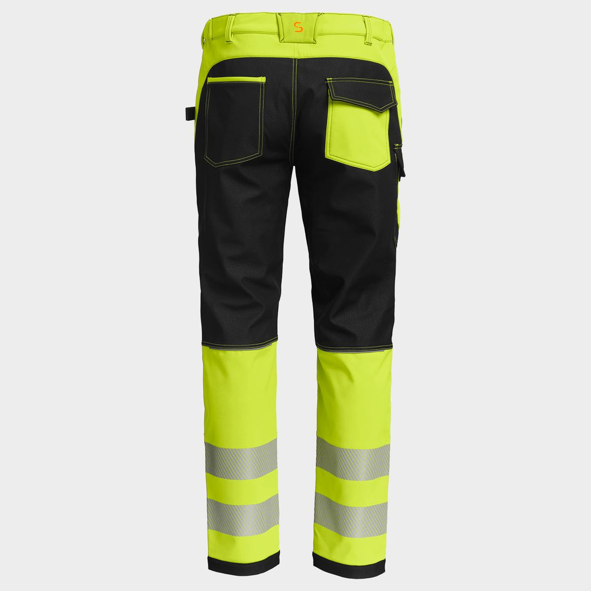 Pantaloni softshell STENSO PRISMA 2.0 HV YELLOW/BLACK