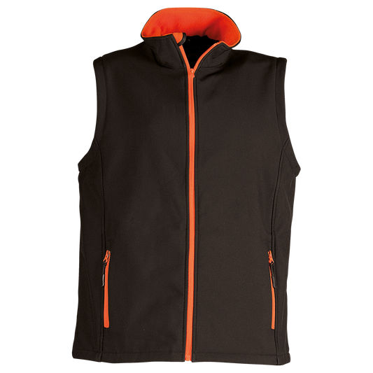 Softshell vestă STENSO AVEO MAN NEGRU