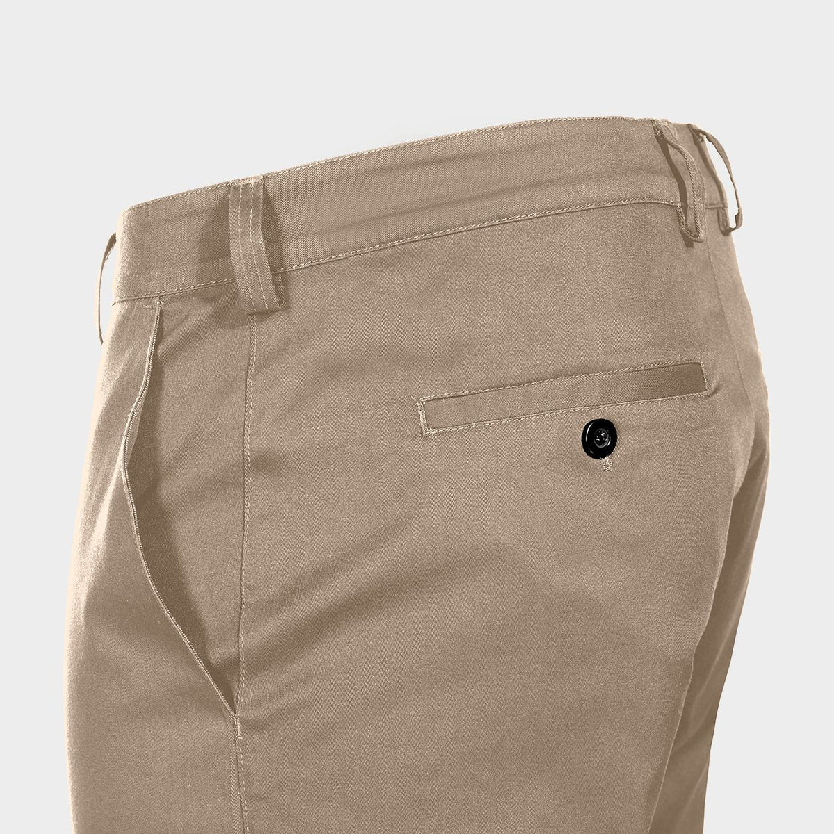 Pantaloni sport-eleganți STENSO CHINO BEJ DESCHIS