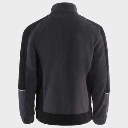 Hanorac STENSO REVOLT FLEECE GRI/NEGRU/PETROL