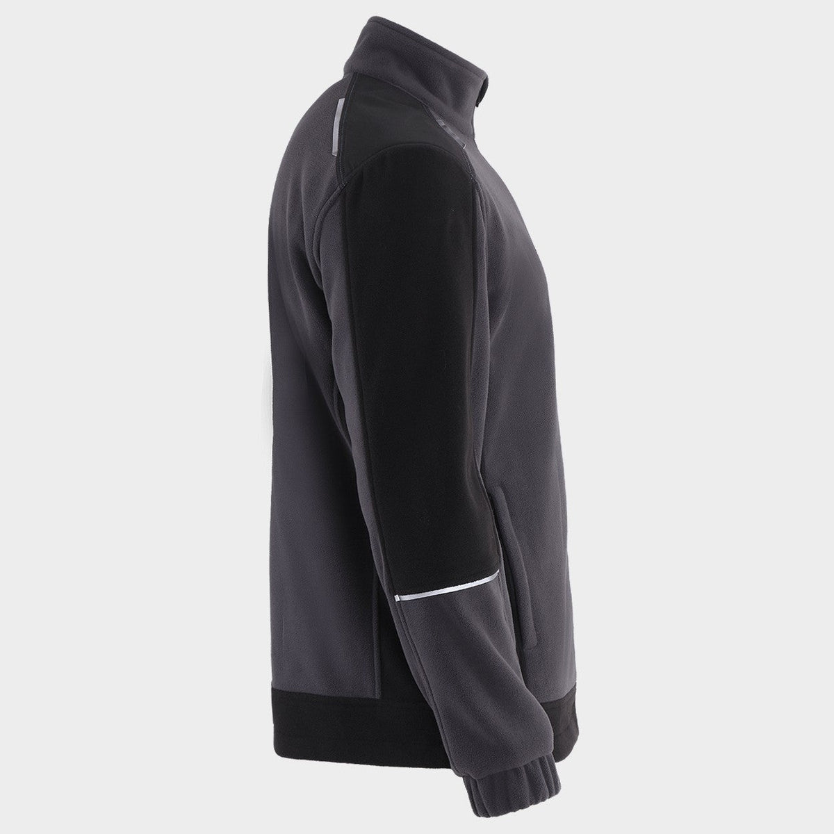 Hanorac STENSO REVOLT FLEECE GRI/NEGRU/PETROL